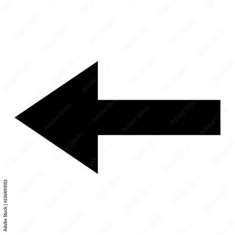 left arrow symbol meaning.